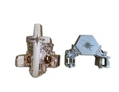 Η γωνία του φέρετρου διακοσμημένη σε αφρικανικό στυλ